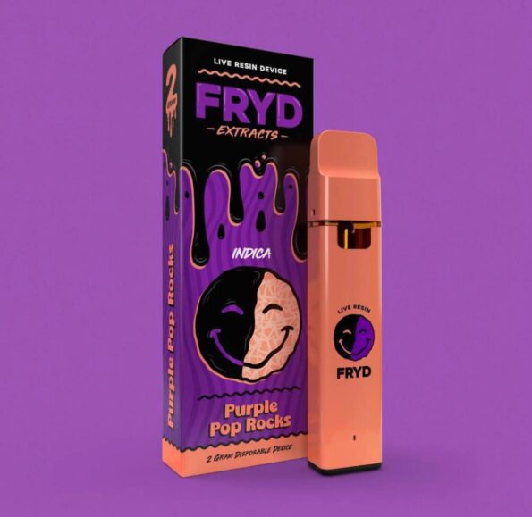 FRYD DISPOSABLE PURPLE POP ROCKS